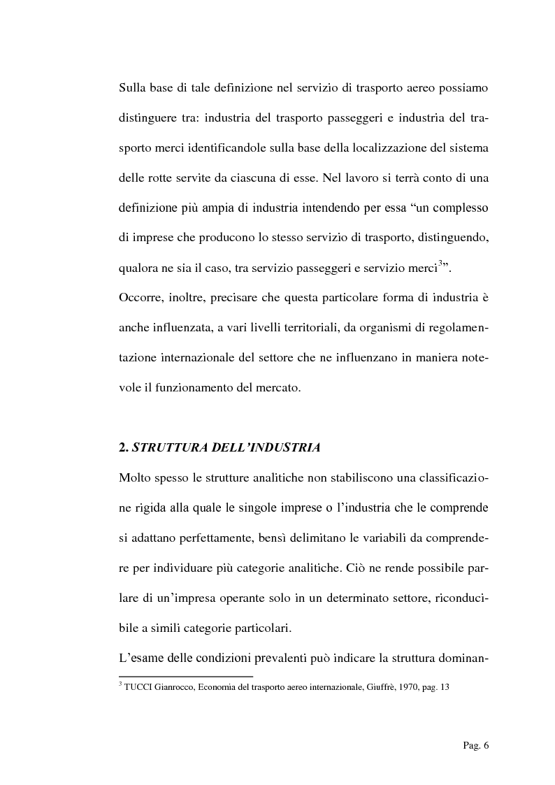 Anteprima della tesi: Infrastrutture aeroportuali e reti di servizi complementari al settore marittimo, Pagina 6