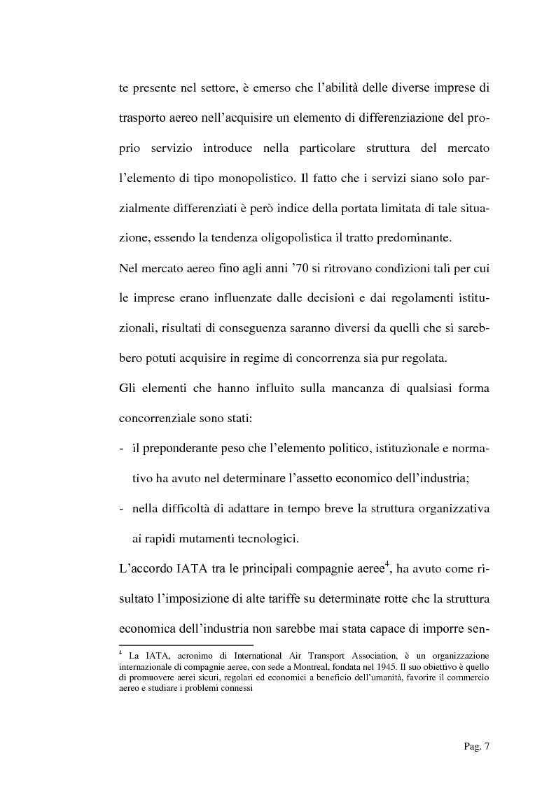 Anteprima della tesi: Infrastrutture aeroportuali e reti di servizi complementari al settore marittimo, Pagina 7
