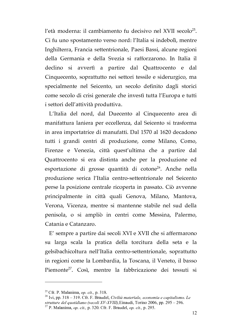 Anteprima della tesi: Le attività artigianali di Capitanata dal Decennio Francese all'Unità, Pagina 10