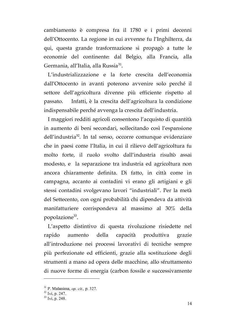 Anteprima della tesi: Le attività artigianali di Capitanata dal Decennio Francese all'Unità, Pagina 12