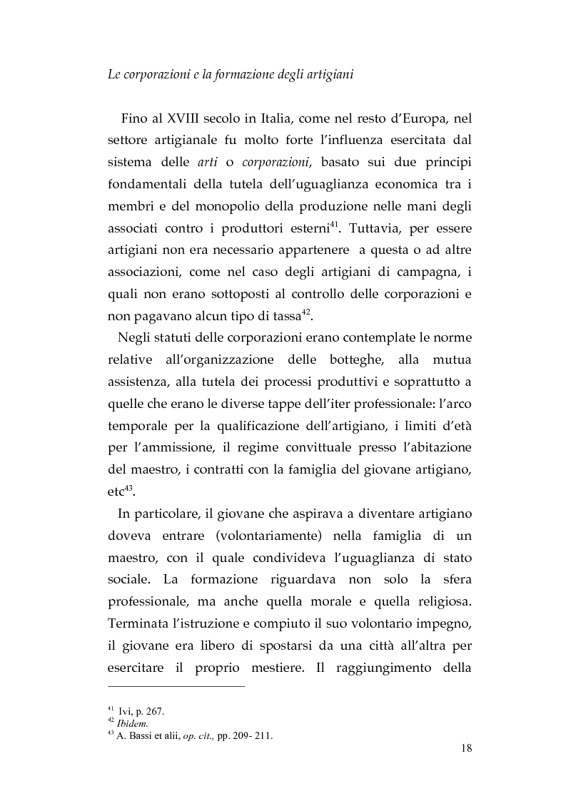 Anteprima della tesi: Le attività artigianali di Capitanata dal Decennio Francese all'Unità, Pagina 16