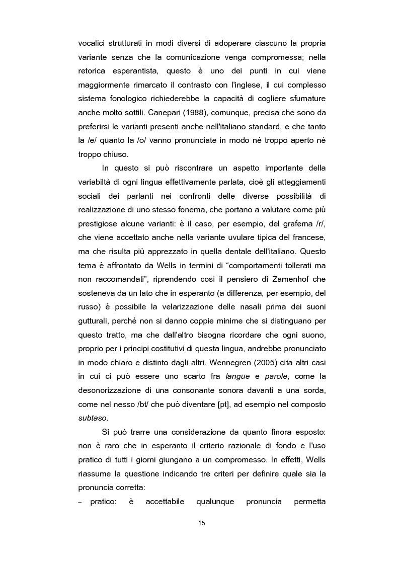 Anteprima della tesi: L'esperanto: la storia, la comunità, le problematiche, la lingua, Pagina 12