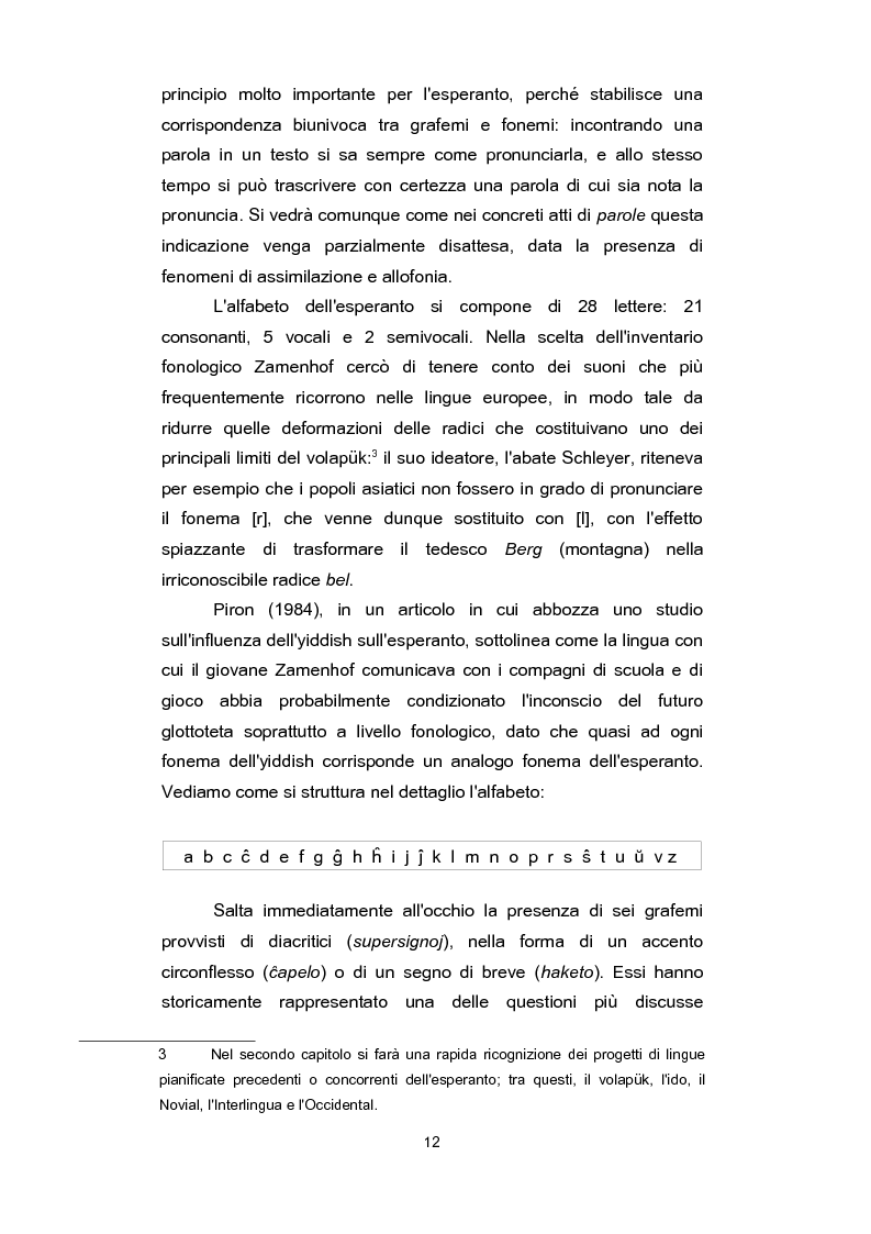 Anteprima della tesi: L'esperanto: la storia, la comunità, le problematiche, la lingua, Pagina 9