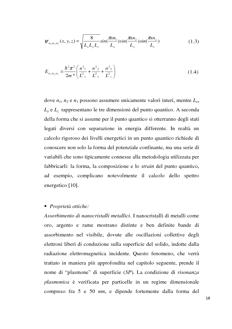 Anteprima della tesi: Fenomeni di focalizzazione subdiffrattiva in schiere di nanoparticelle plasmoniche, Pagina 12