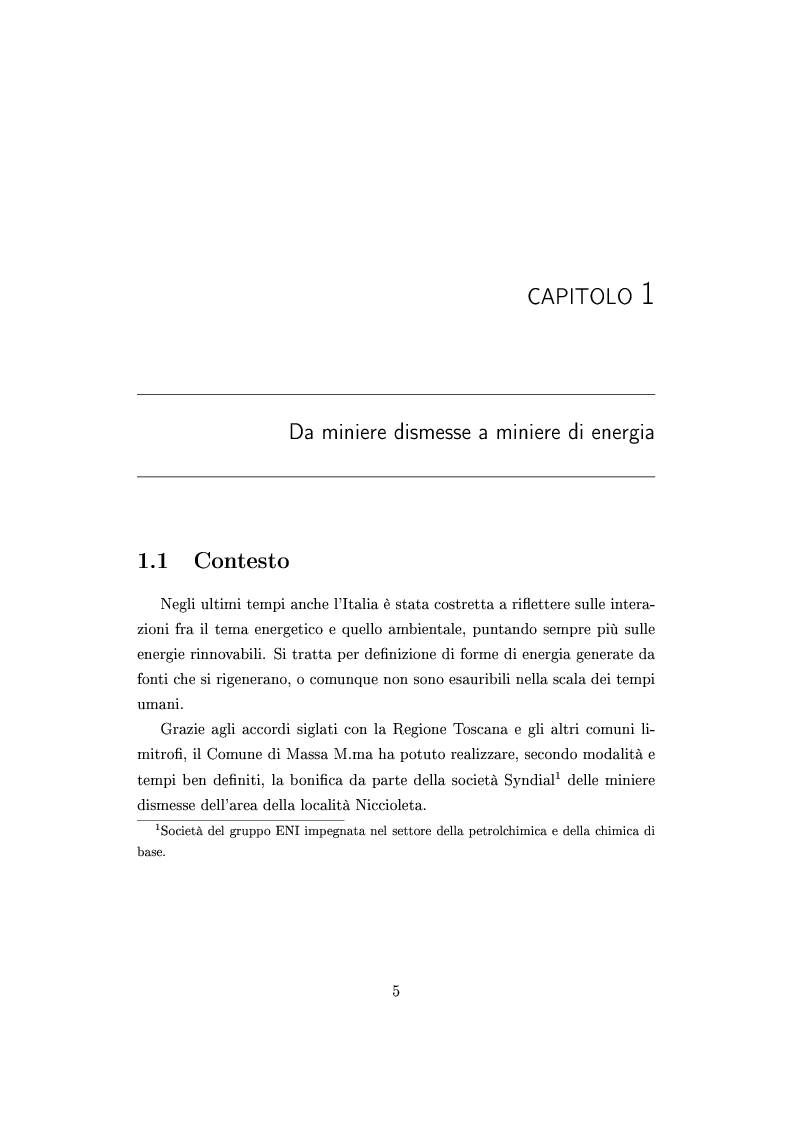Anteprima della tesi: Studio di fattibilità tecnico-economica di un impianto fotovoltaico da 1 MWp e di uno da 500 kWp per il Comune di Massa Marittima (GR), Pagina 3