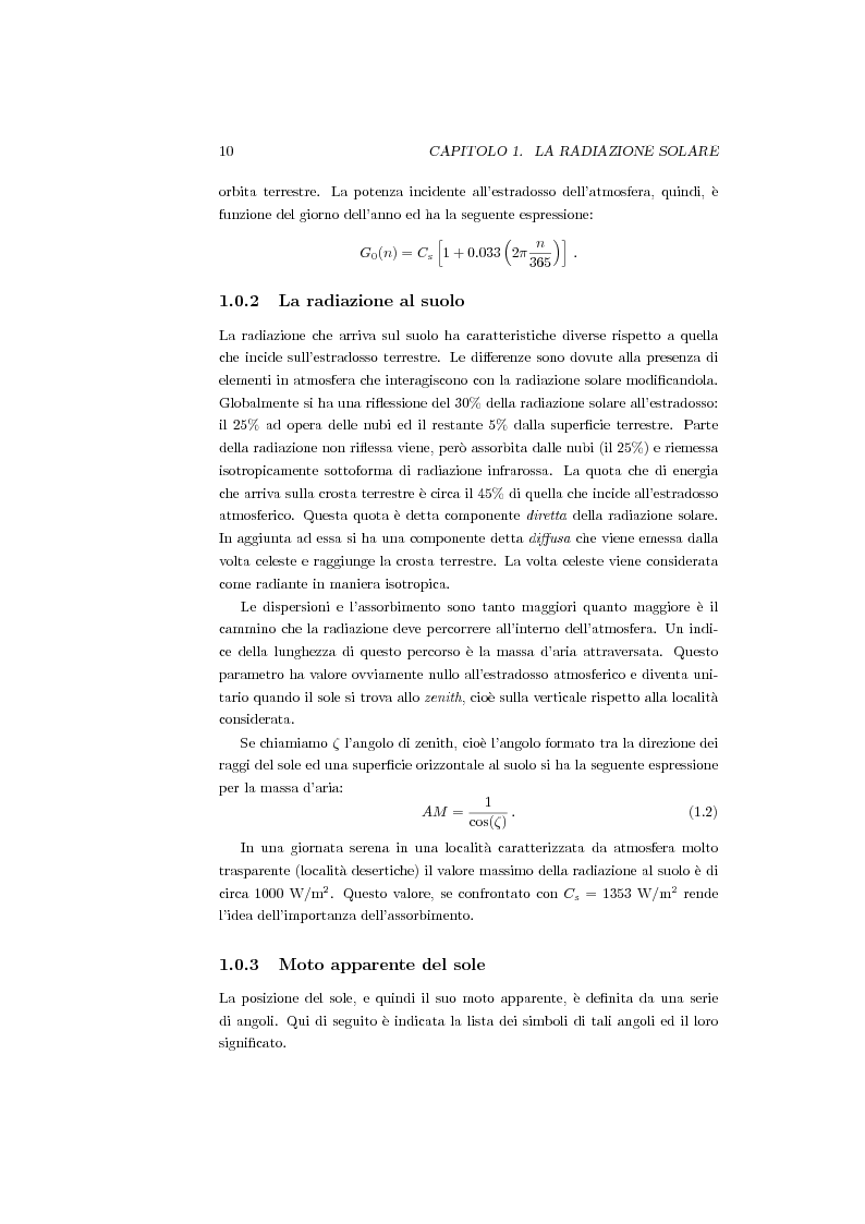 Anteprima della tesi: Algoritmi per l'ottimizzazione della raccolta di energia solare in sistemi fotovoltaici ad inseguimento, Pagina 6