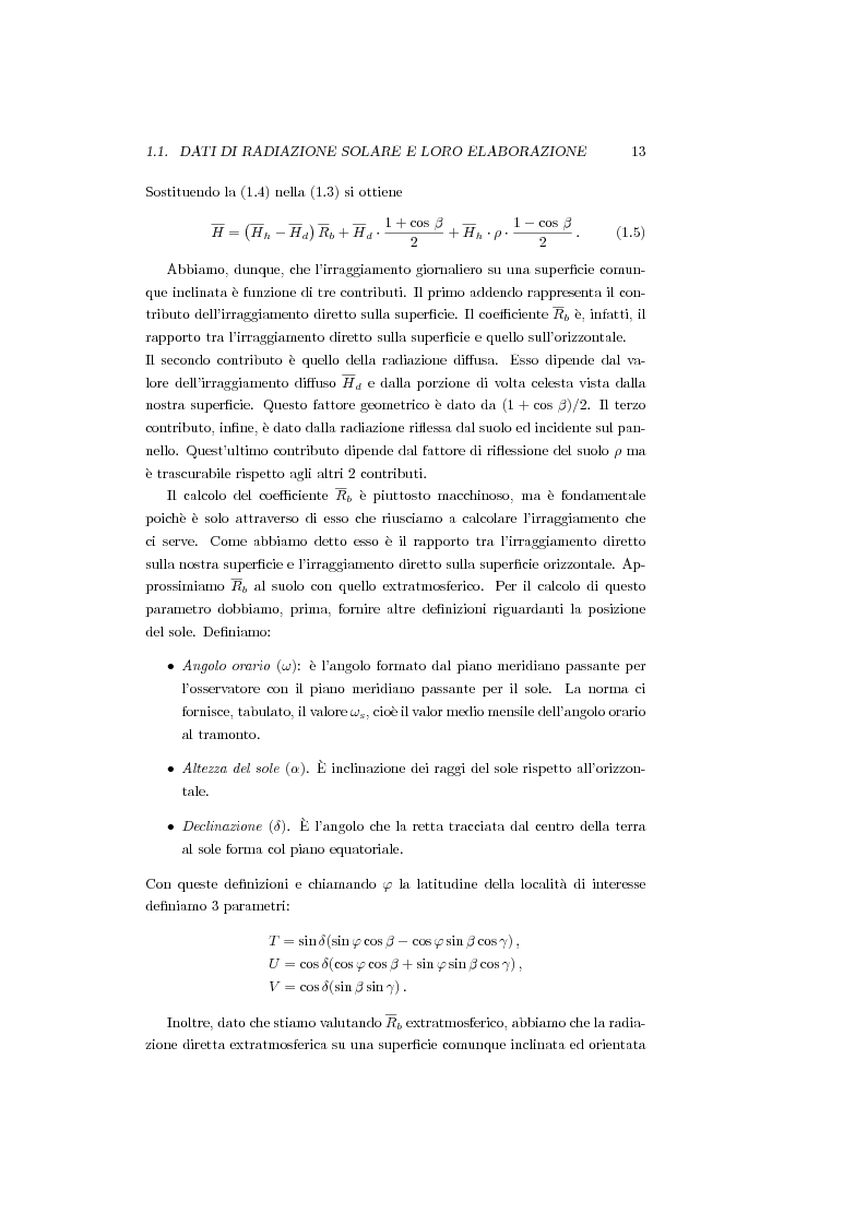 Anteprima della tesi: Algoritmi per l'ottimizzazione della raccolta di energia solare in sistemi fotovoltaici ad inseguimento, Pagina 9