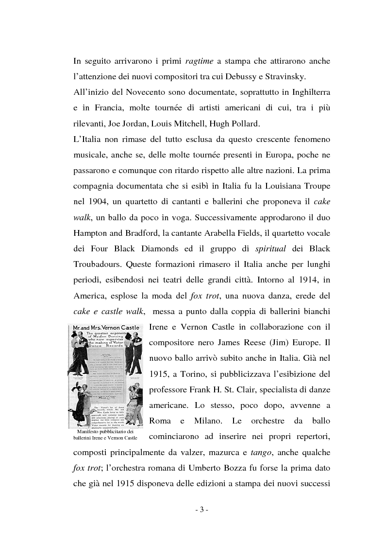 Anteprima della tesi: Il Jazz in Italia e l'Italia nel Jazz, Pagina 8