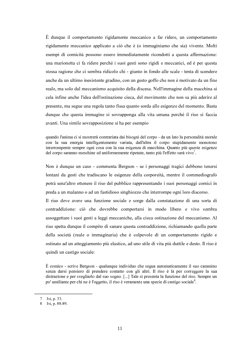Anteprima della tesi: Il dramma e il gioco. "La vita è bella" di Roberto Benigni., Pagina 8