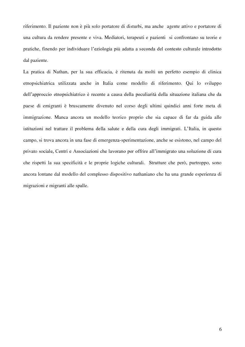 Anteprima della tesi: Migranti e salute: l'opera di Tobie Nathan in Francia e primi sviluppi in Italia, Pagina 4