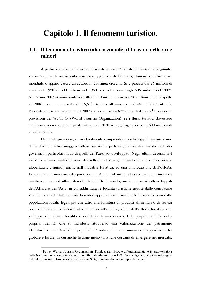 Anteprima della tesi: Analisi e ipotesi di sviluppo del sistema turistico del Guilcier, Pagina 4