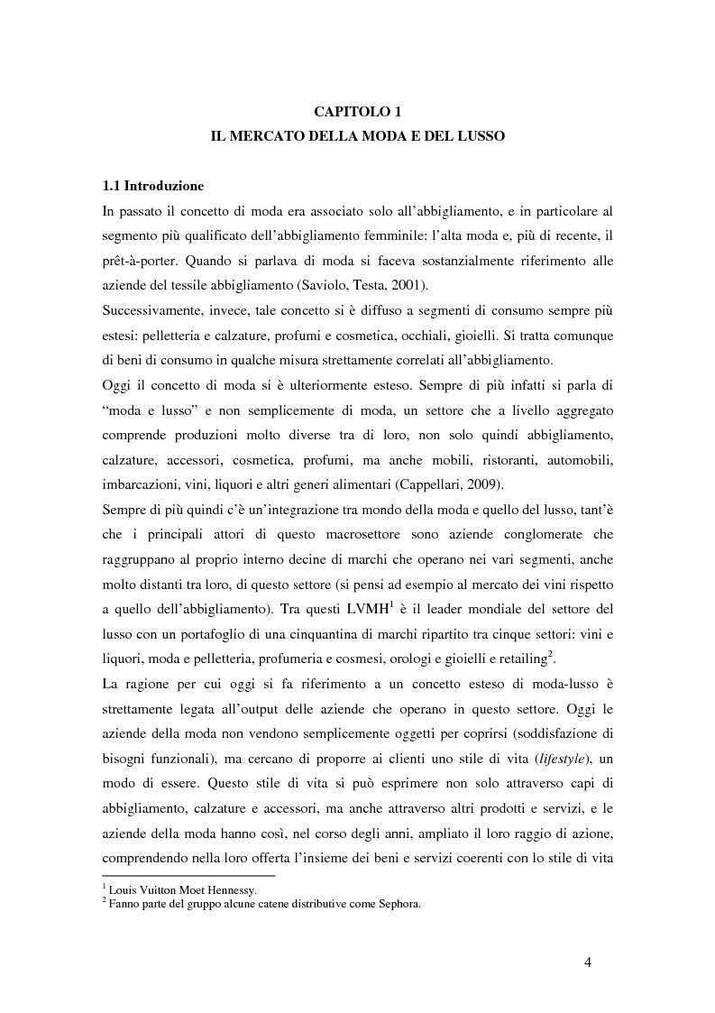 Anteprima della tesi: Il ciclo di vita del retail nella moda. Il caso Yoox., Pagina 5