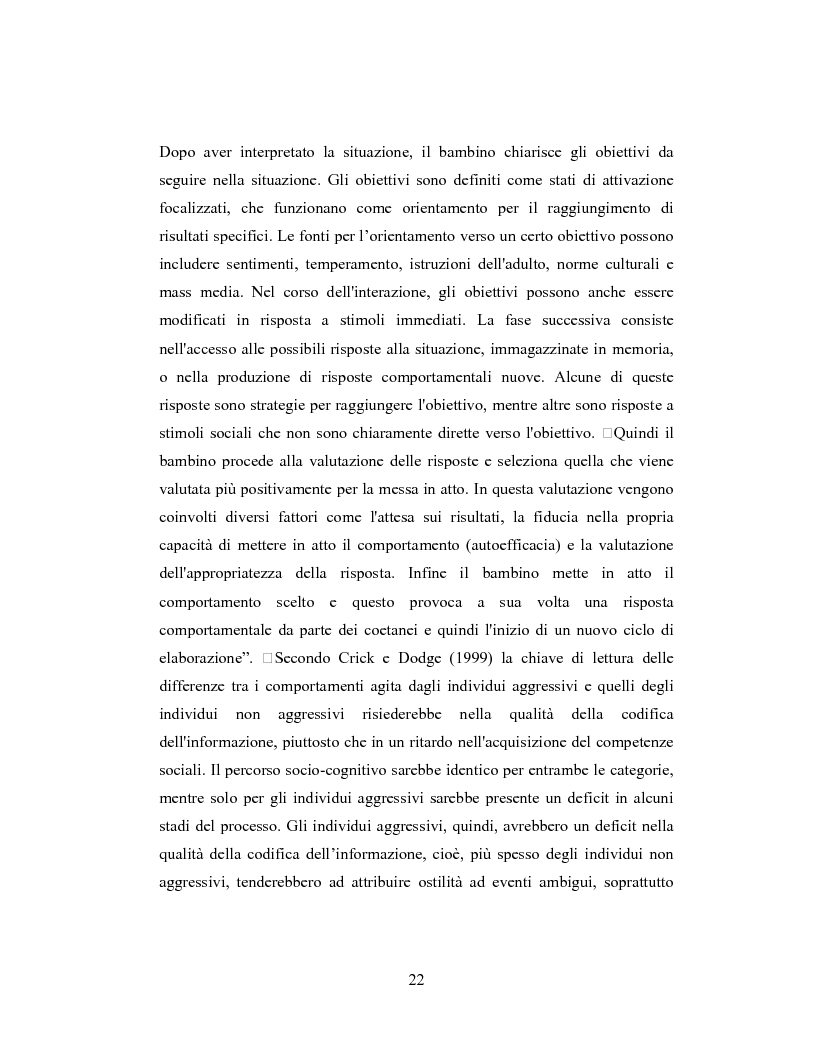 Estratto dalla tesi: Dimensioni della moralità e dello status sociale nel bullismo e cyberbullismo