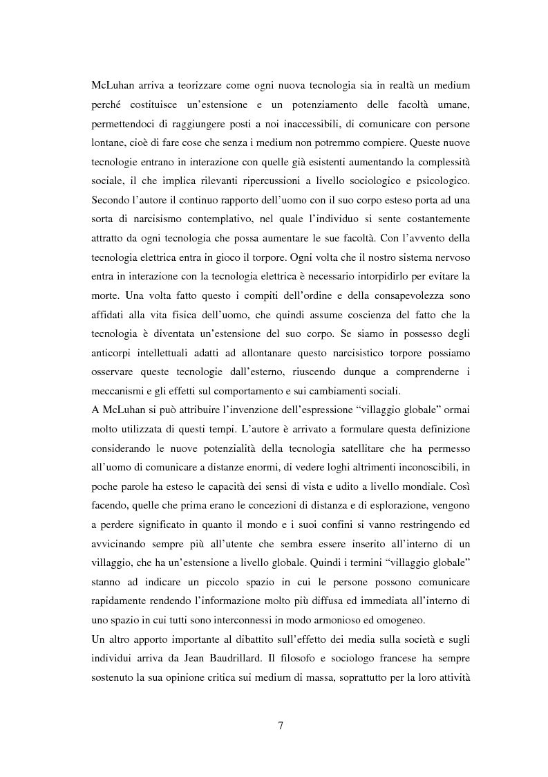 Anteprima della tesi: La vita on-line. Identità, socializzazione e psicopatologia di Internet, Pagina 4