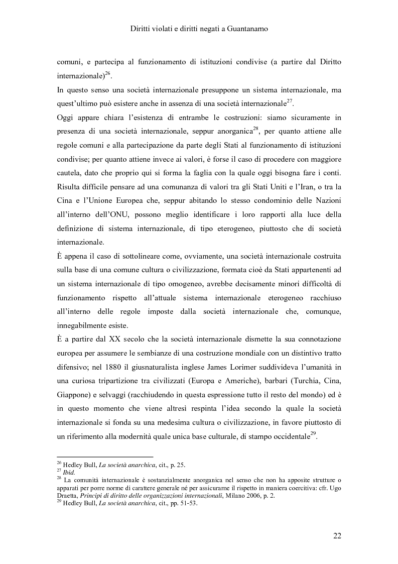 Anteprima della tesi: Diritti violati e diritti negati a Guantanamo, Pagina 11
