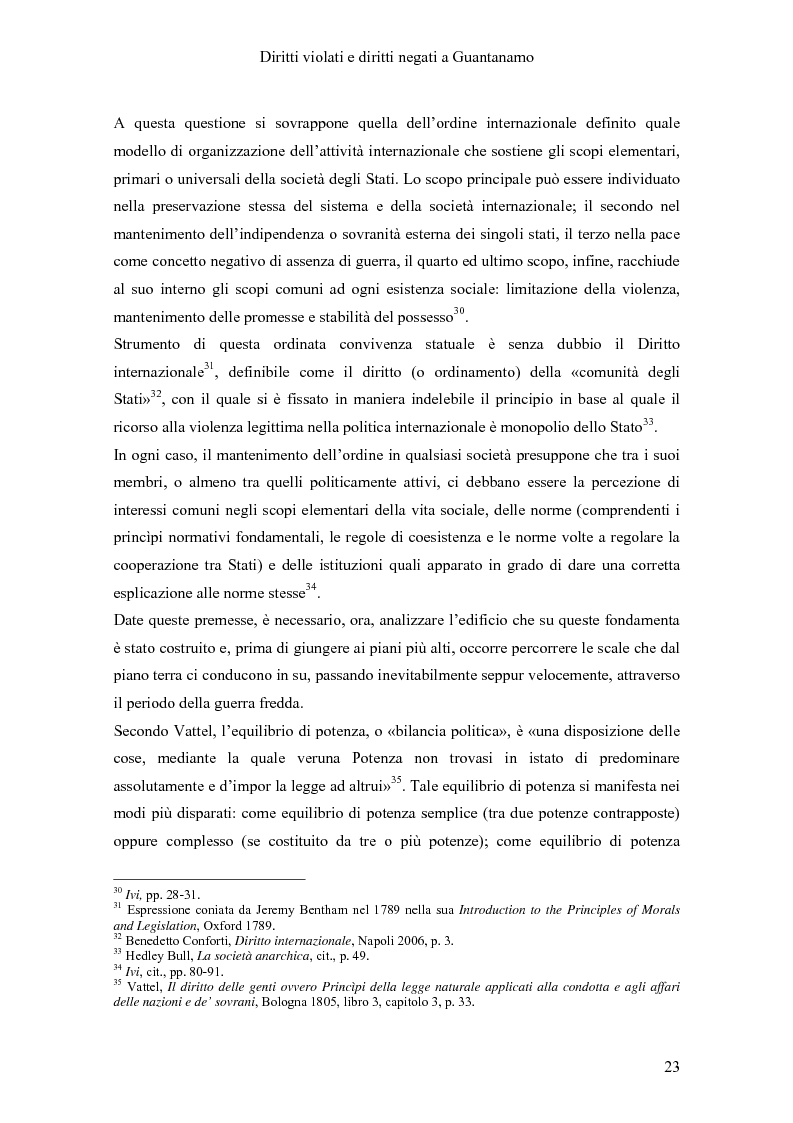 Anteprima della tesi: Diritti violati e diritti negati a Guantanamo, Pagina 12