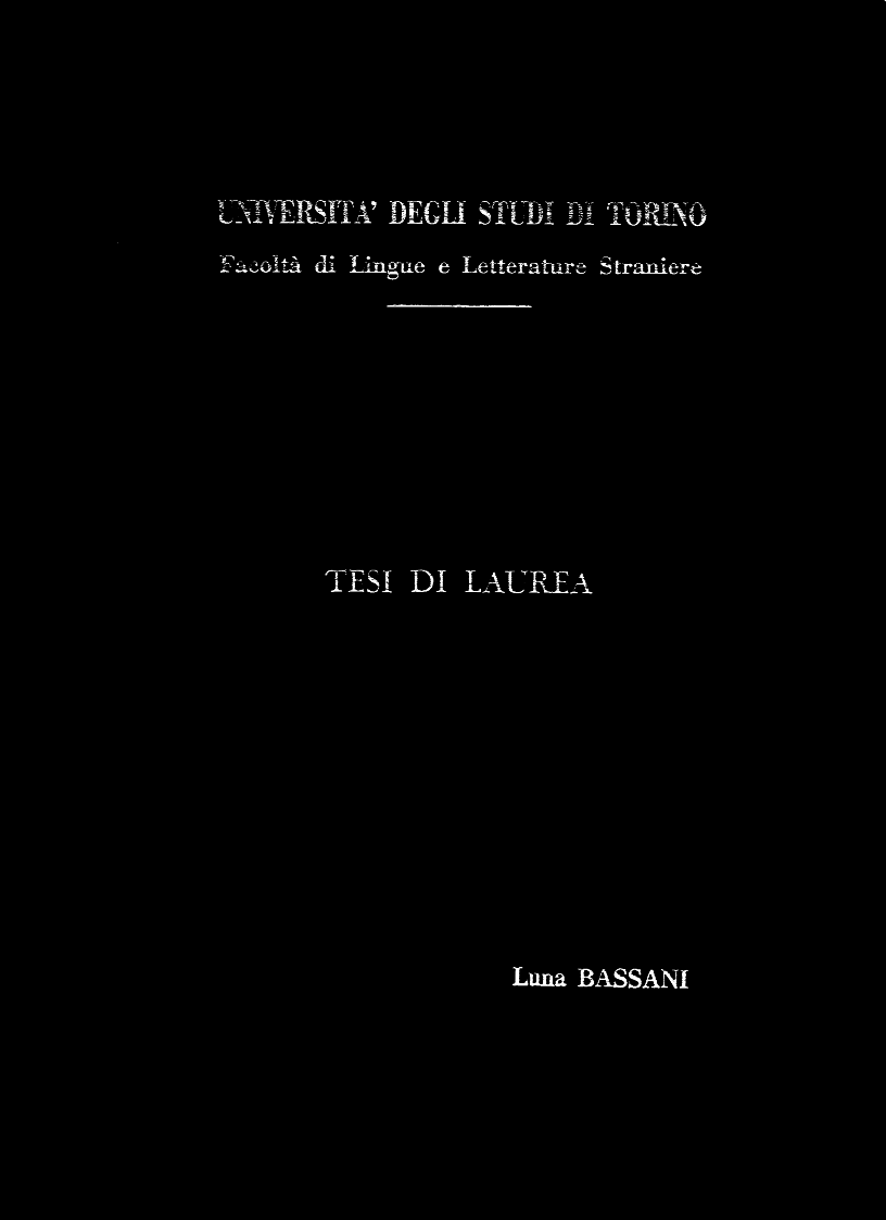 Anteprima della tesi: Personaggi femminili in Almudena Grandes: caratterizzazione attraverso il linguaggio, Pagina 1