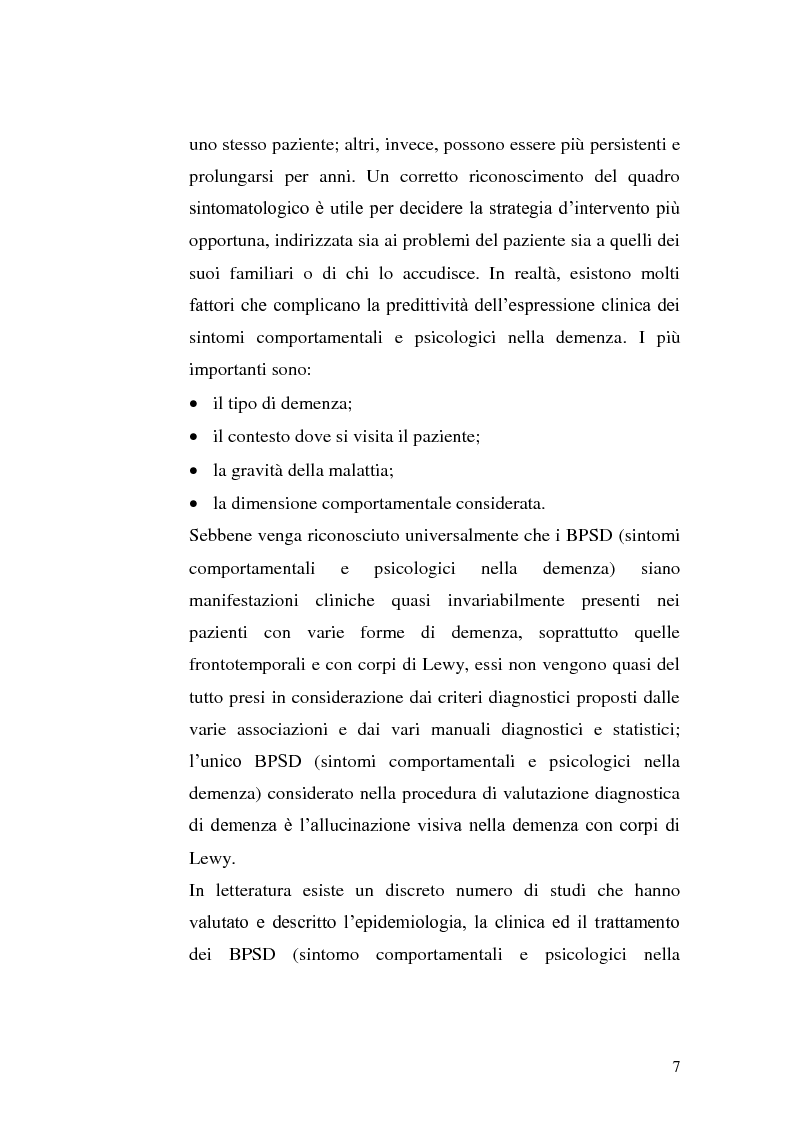 Anteprima della tesi: Linguaggio interiore e auto-monitoraggio nelle allucinazioni verbali uditive; studio di un caso con disturbo cognitivo lieve, Pagina 6