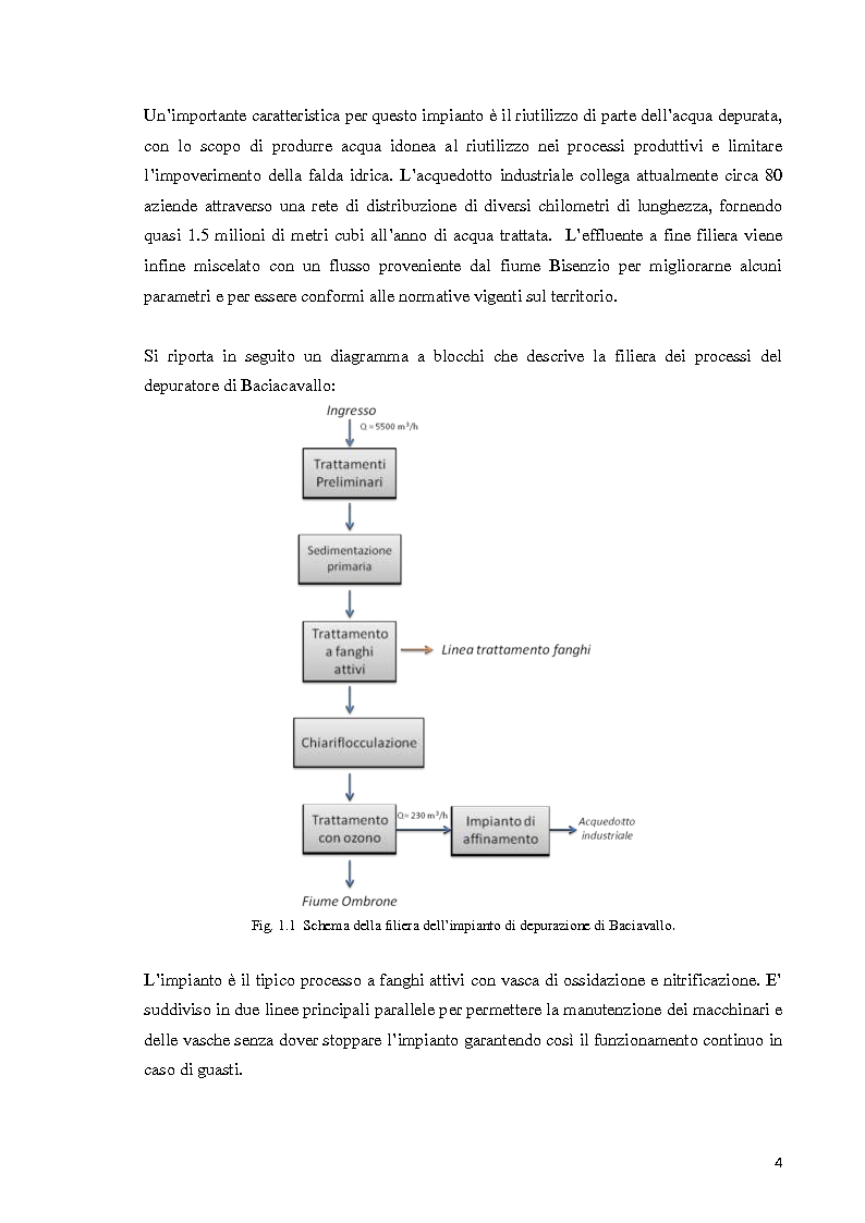 Anteprima della tesi: Indagini sperimentali su impianti pilota a membrana per l'affinamento di reflui industriali tessili al fine del loro riutilizzo, Pagina 5
