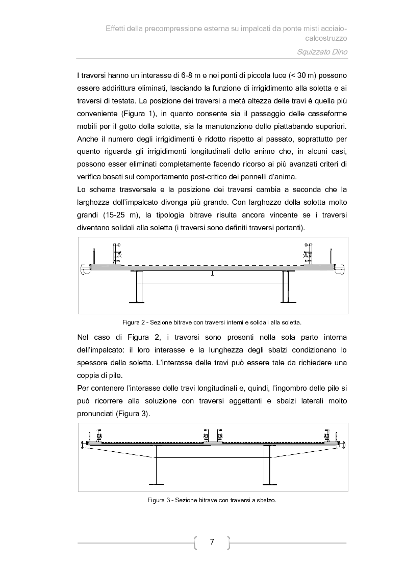 Anteprima della tesi: Effetti della precompressione esterna su impalcati da ponte misti acciaio-calcestruzzo, Pagina 4