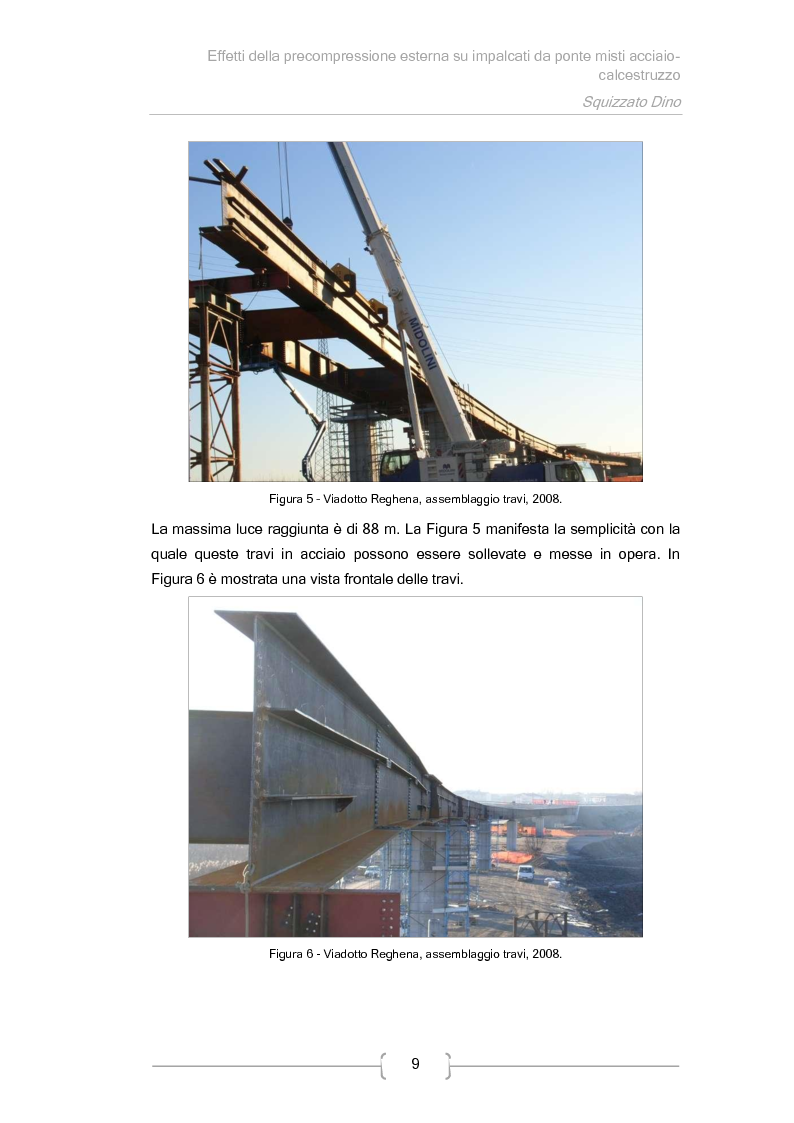 Anteprima della tesi: Effetti della precompressione esterna su impalcati da ponte misti acciaio-calcestruzzo, Pagina 6