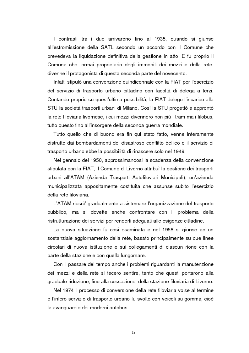 Anteprima della tesi: Il marketing dei servizi pubblici in corso di privatizzazione: il caso ATL, Pagina 2
