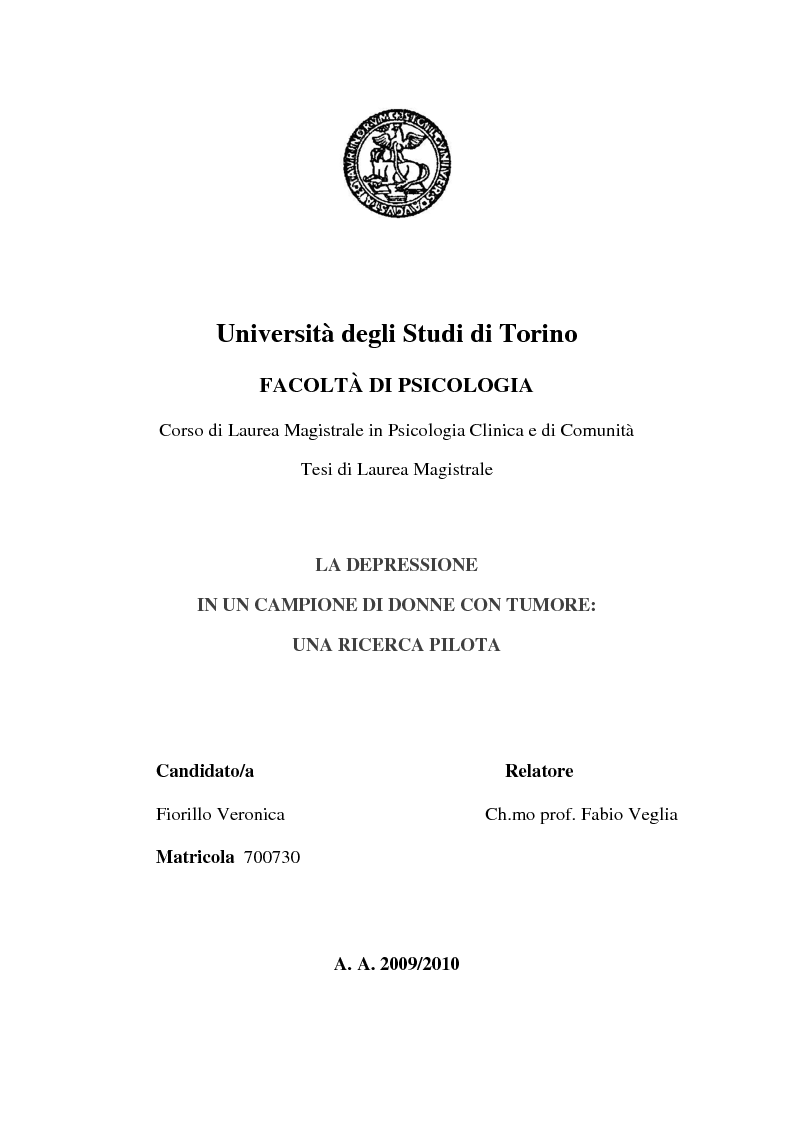 Non Riesco A Scrivere La Tesi
