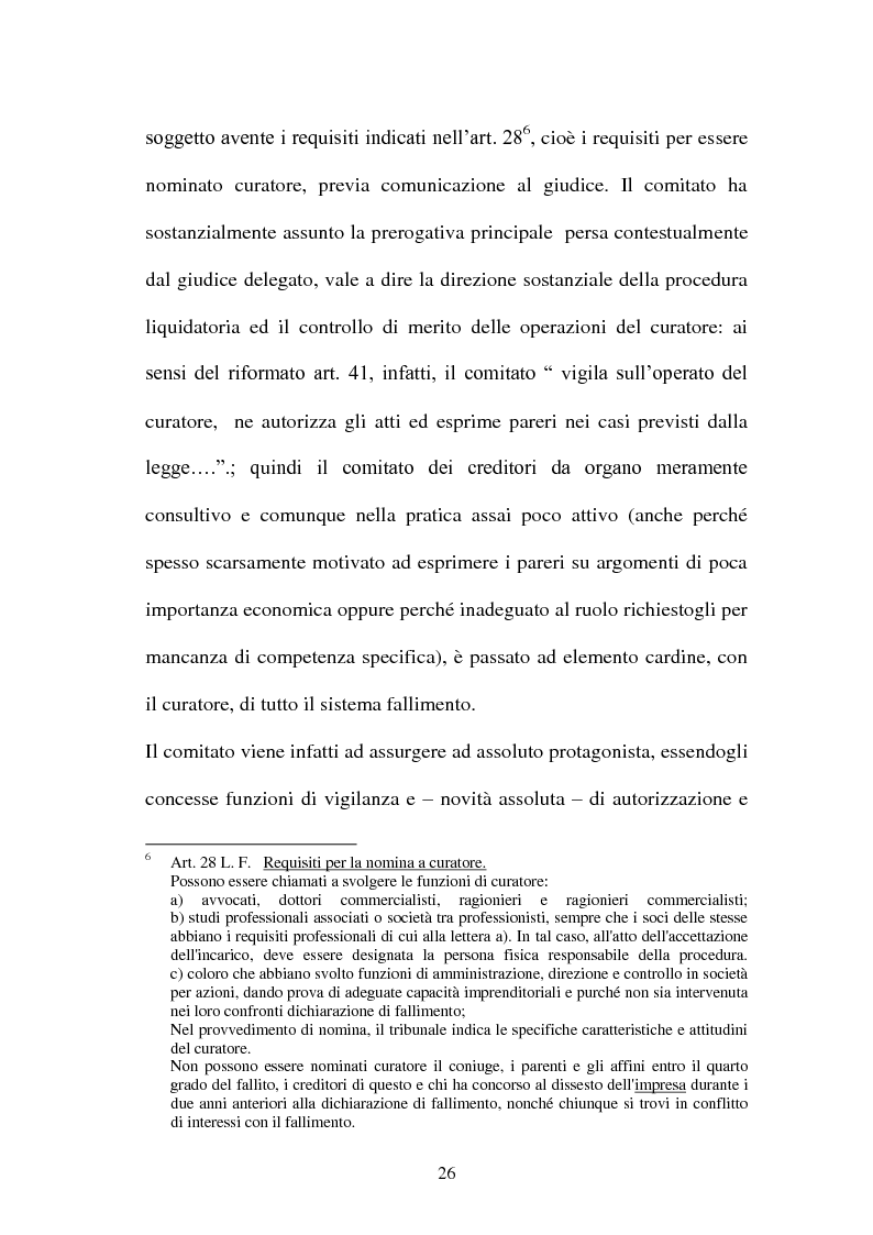 Formazione dello stato passivo fallimentare estratto tesi