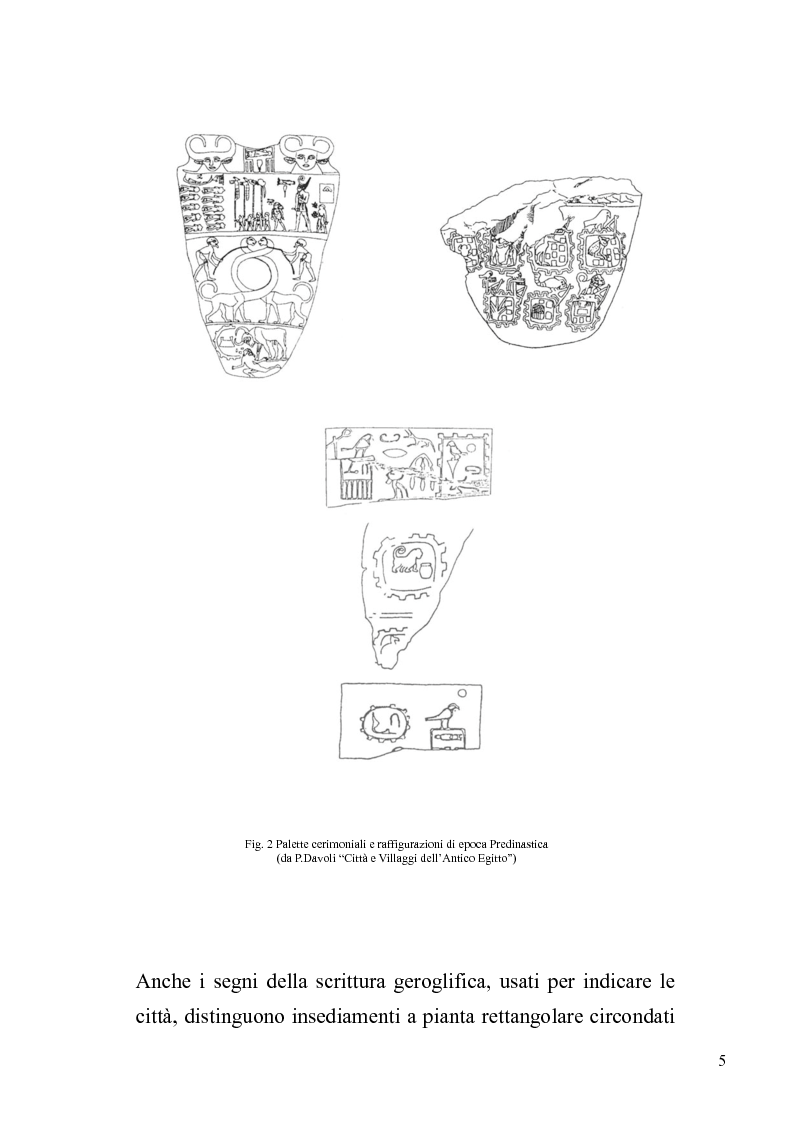 Anteprima della tesi: Fenomeni dell’urbanesimo nell’antico Egitto, Pagina 6