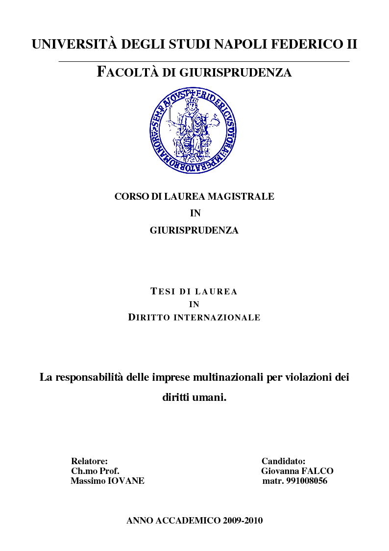 Laurea Magistrale In Giurisprudenza Federico Ii