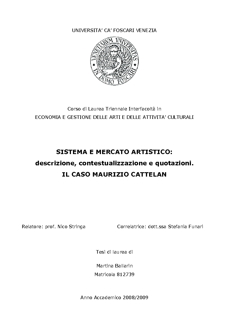 Università Ca Foscari Venezia Corsi Di Laurea