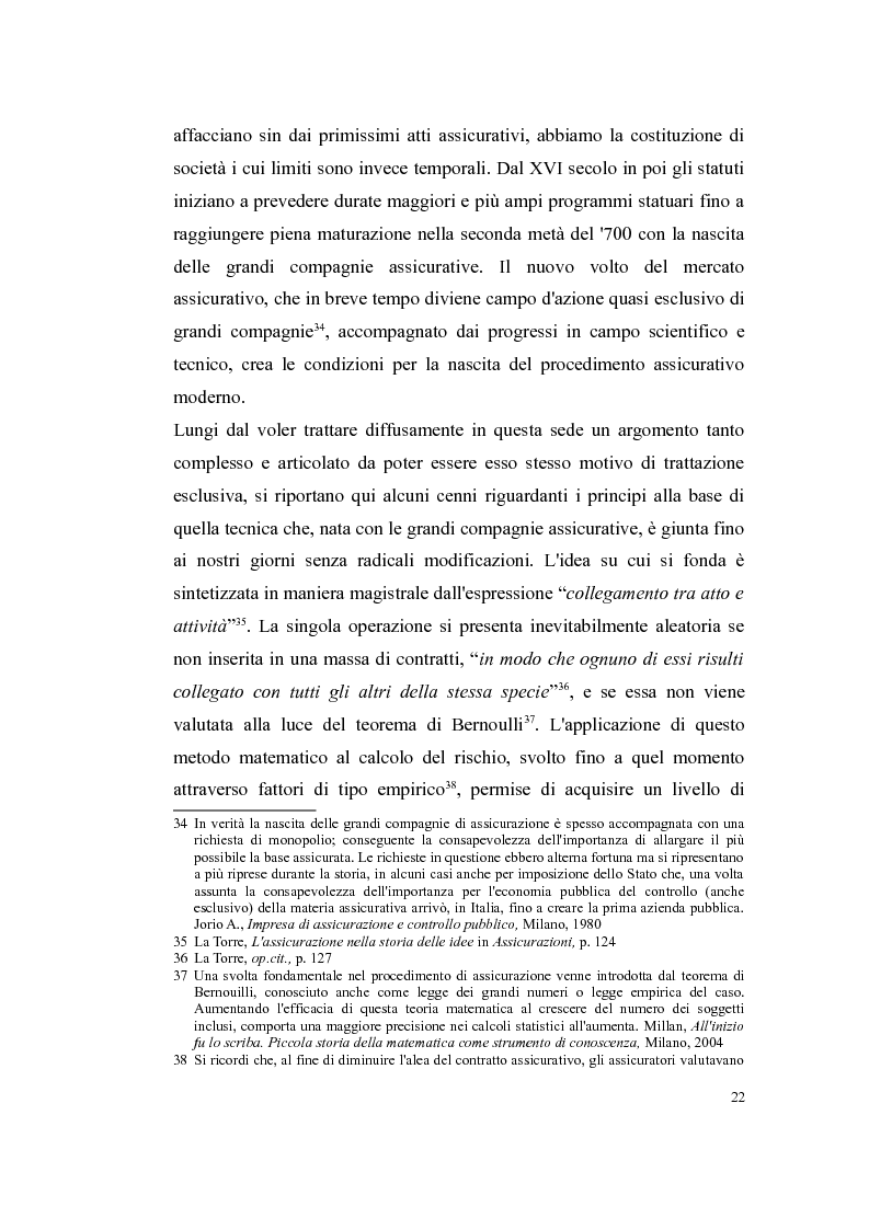 Estratto dalla tesi: Il contratto di Assicurazione tra passato e futuro: le assicurazioni sanitarie