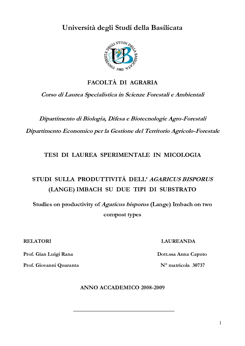 Come Trovare Lavoro Dopo La Laurea In Scienze Agrarie