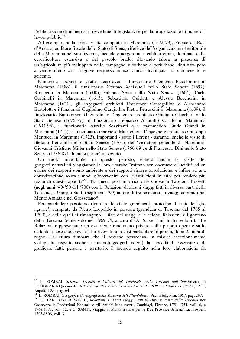 Anteprima della tesi: L'Amiata tra '600 e '800 - Una vicenda geostorica, Pagina 10