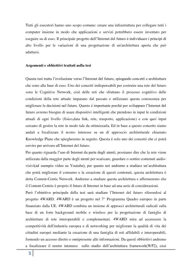 Anteprima della tesi: Evoluzione verso l'Internet del futuro, Pagina 3