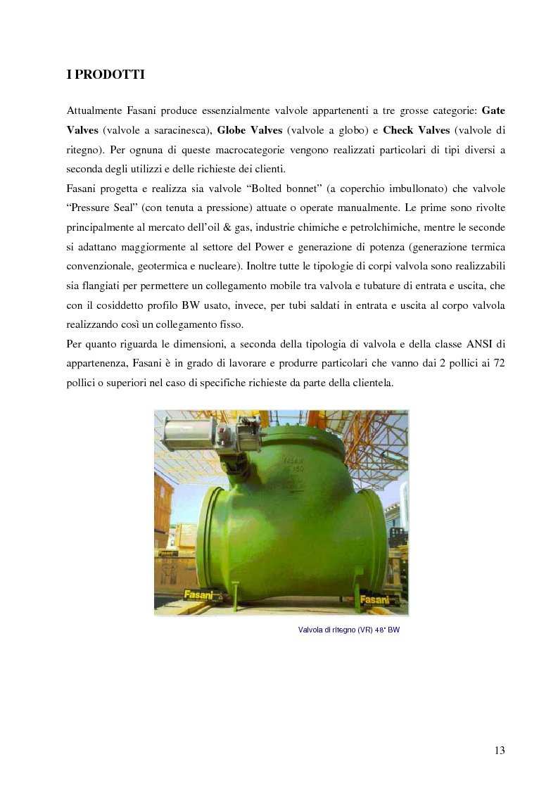 Anteprima della tesi: Analisi dei flussi e degli spazi per lo studio di re-layout di una azienda produttrice di valvole, Pagina 10