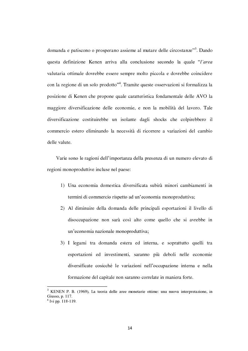 Anteprima della tesi: Costi e Benefici di una Valuta Internazionale, Pagina 10