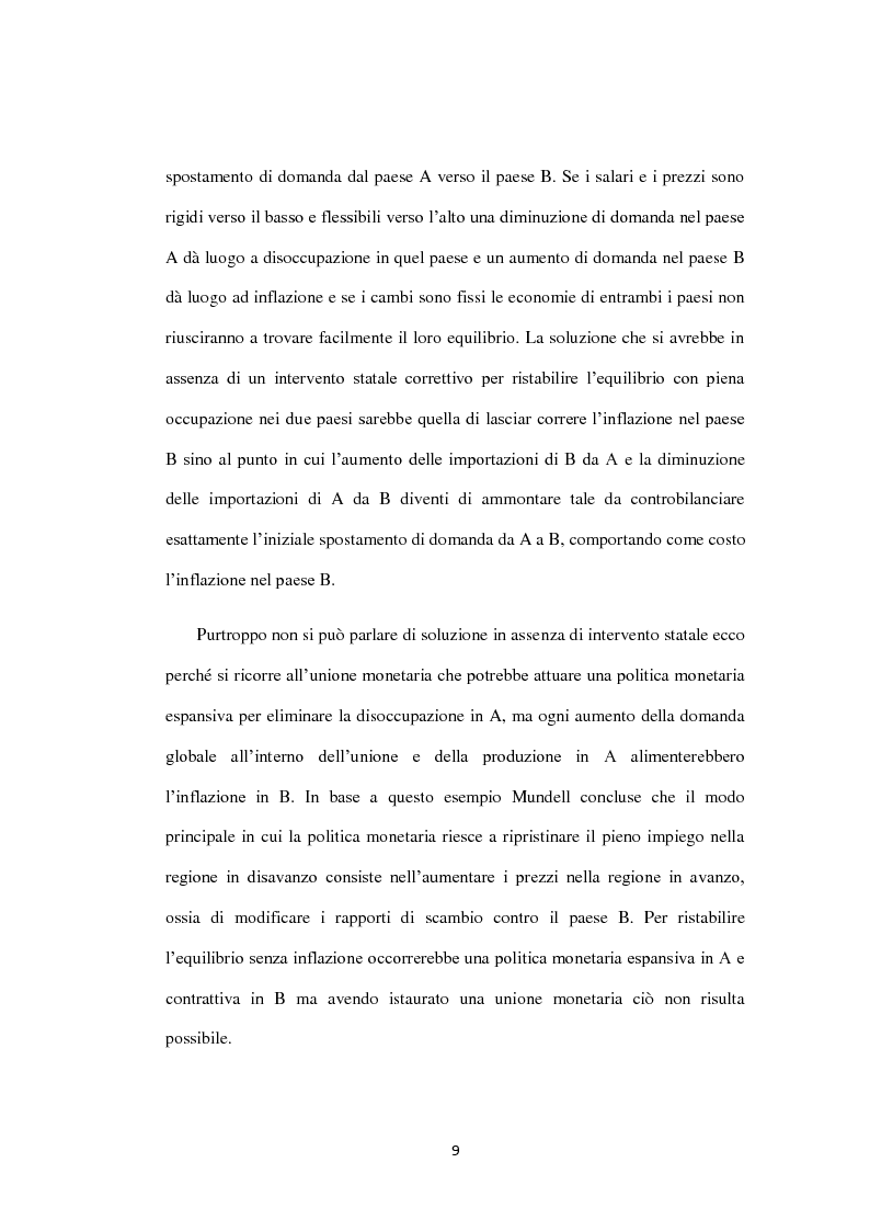 Anteprima della tesi: Costi e Benefici di una Valuta Internazionale, Pagina 5