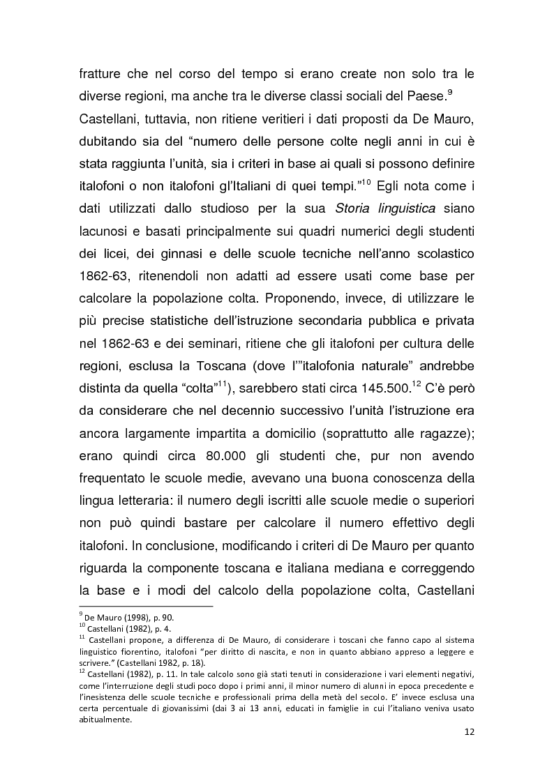 Anteprima della tesi: Dalla pagina allo schermo: analisi linguistica de "La romana" di Alberto Moravia e delle sue trasposizioni cinematografiche, Pagina 13