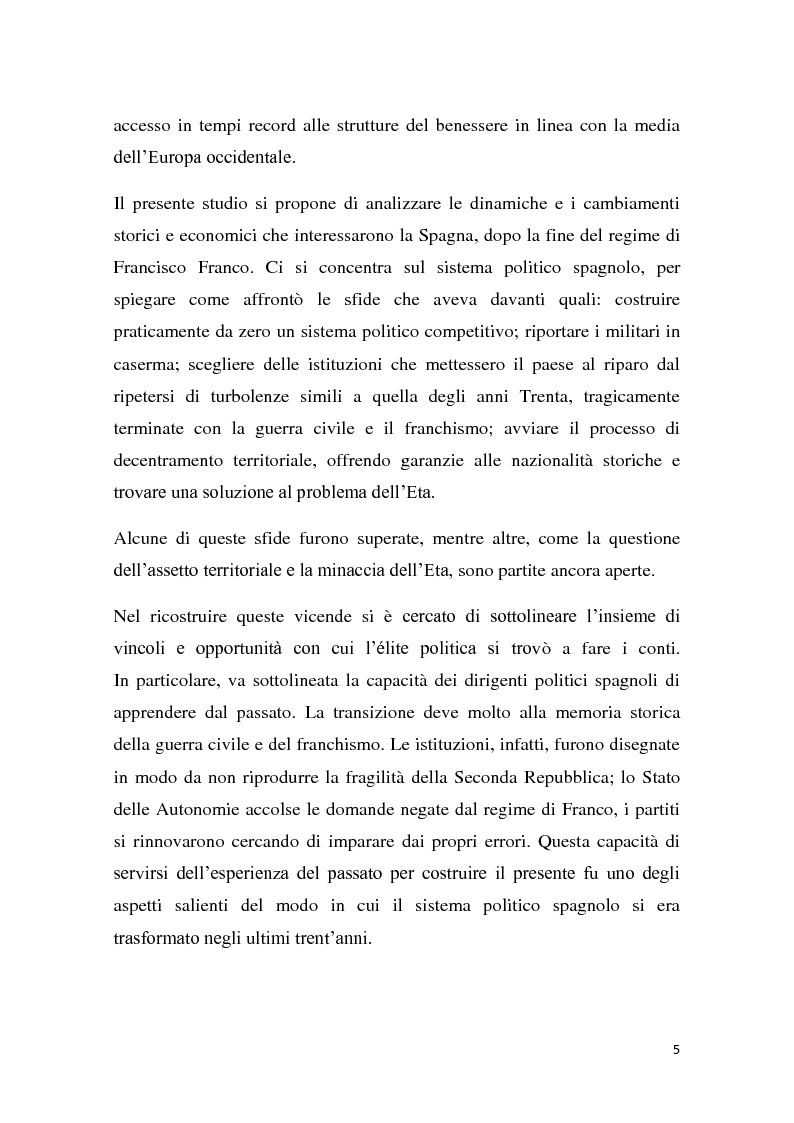Anteprima della tesi: Caratteri e dinamiche dello sviluppo economico spagnolo dopo Franco attraverso El Pais, Pagina 3