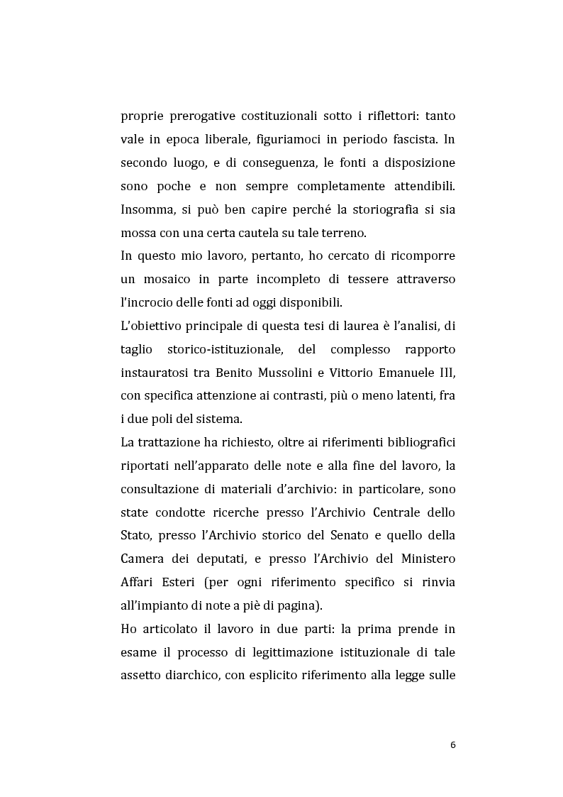 Anteprima della tesi: Vittorio Emanuele III e Mussolini: una diarchia tra apparenti successi e contrasti nascosti. La questione balcanica., Pagina 4