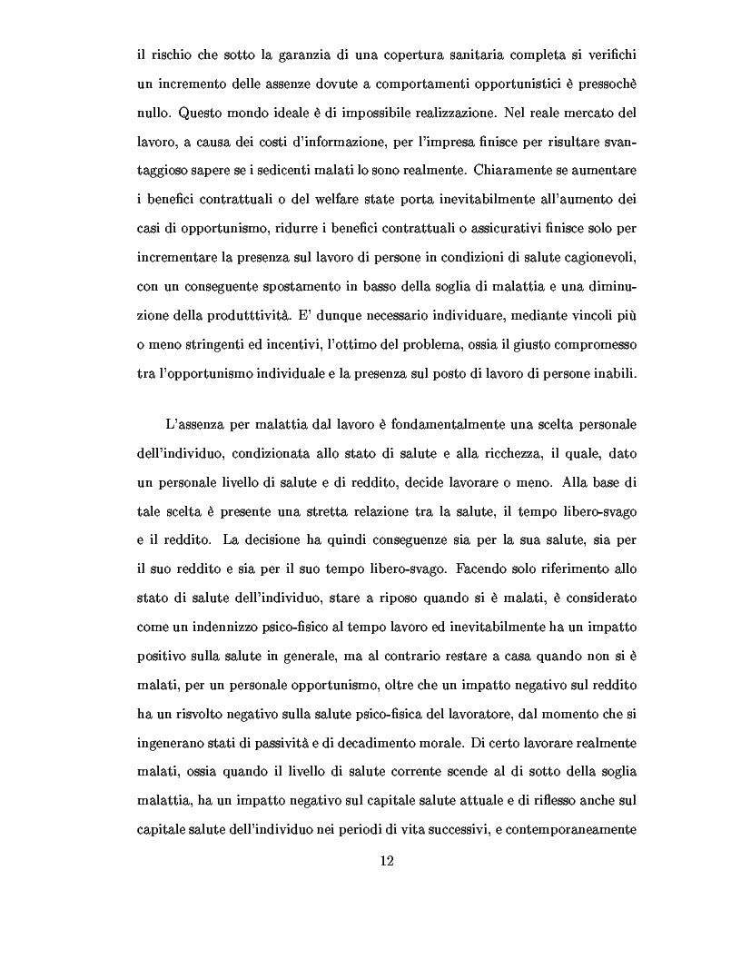 Anteprima della tesi: Metodi d’ottimizzazione Stocastica d’Assicurazione Sanitaria Processi di Levy, Pagina 6