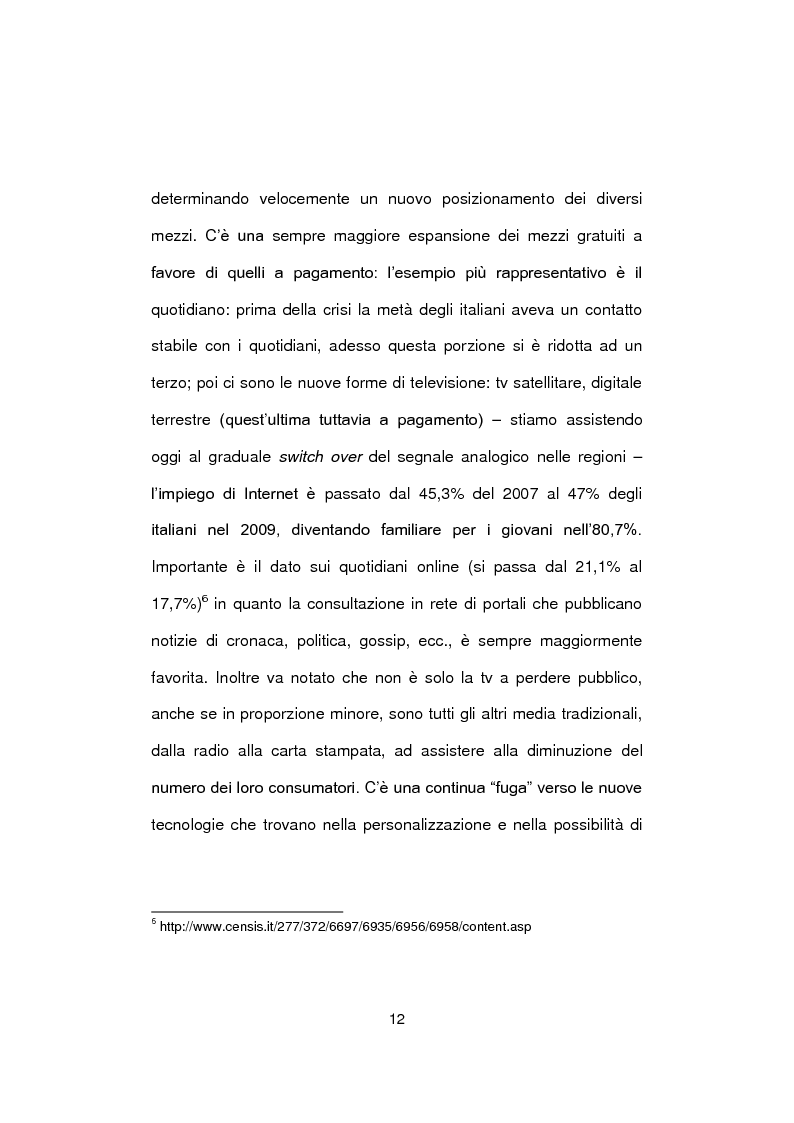 Anteprima della tesi: Social Network e nuova generazione, Pagina 11