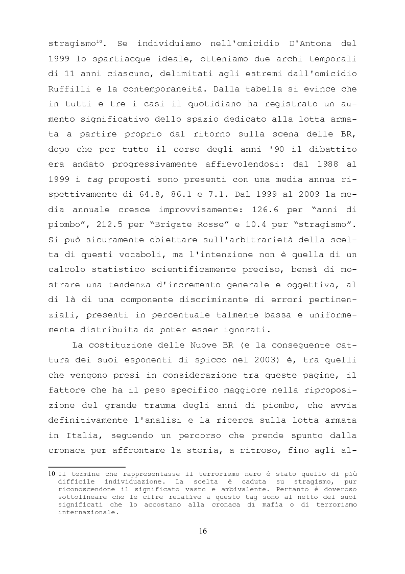 Anteprima della tesi: Gli anni di piombo visti da qui: rappresentazione e riconciliazione nel cinema italiano del terzo millennio, Pagina 14