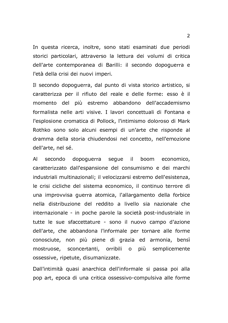 Anteprima della tesi: Arte e Società, Pagina 3