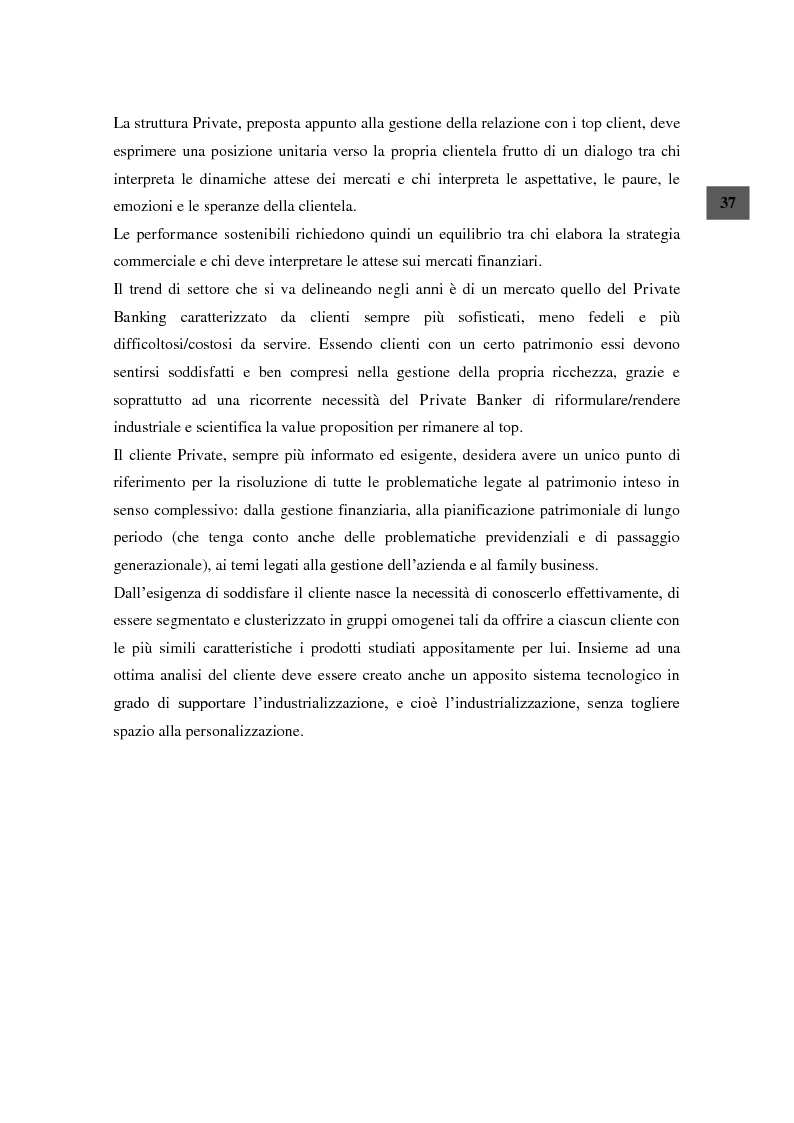 Anteprima della tesi: La statistica come strumento per il marketing analitico delle Aziende di Credito: una proposta di segmentazione della clientela Private in BNL, Pagina 5