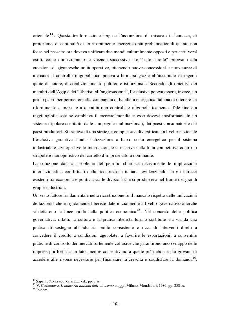 Anteprima della tesi: Diseguaglianze sociali e sviluppo economico dalla fine della Seconda Guerra Mondiale agli anni ’90 in Italia, Pagina 7