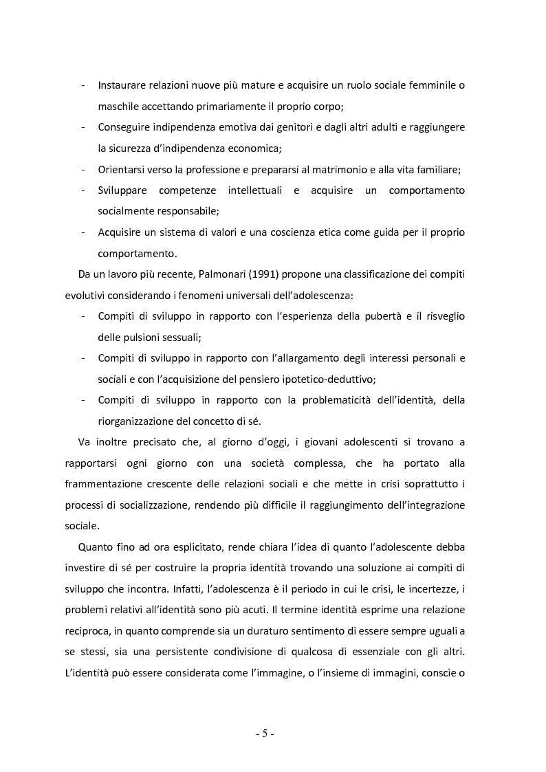 Anteprima della tesi: Il ruolo del gruppo dei pari come moderatore della devianza in adolescenza. Uno studio italiano all'interno del progetto SLAP, Pagina 6