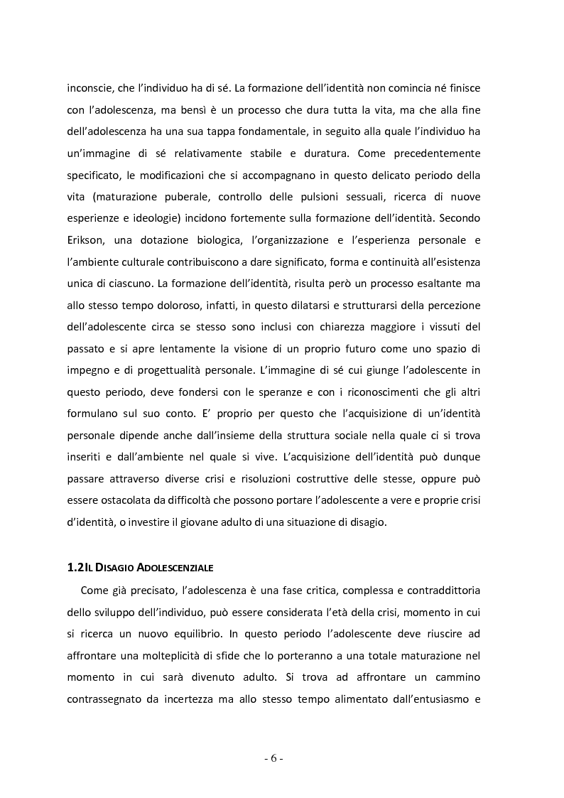 Anteprima della tesi: Il ruolo del gruppo dei pari come moderatore della devianza in adolescenza. Uno studio italiano all'interno del progetto SLAP, Pagina 7