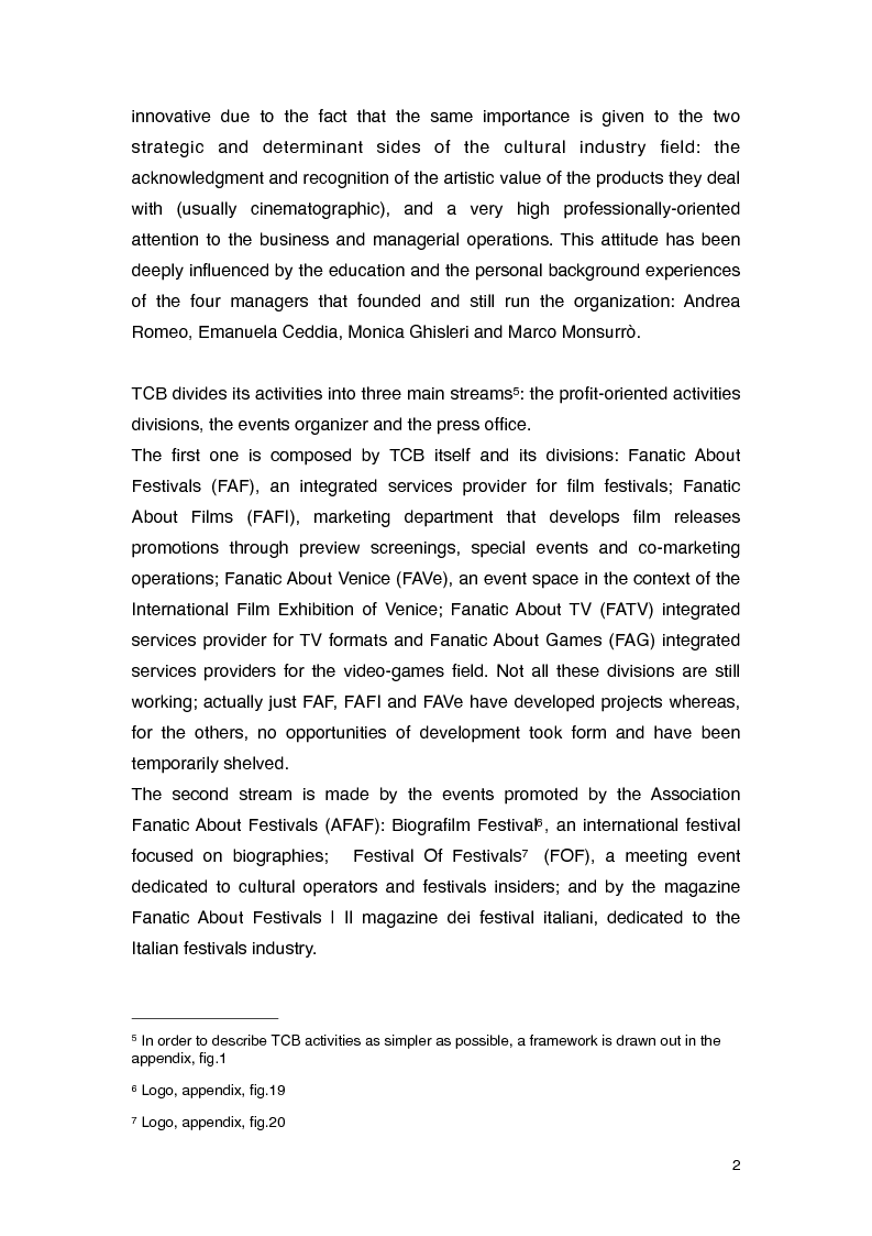 Anteprima della tesi: Entrepreneurial Experience and Internationalization in Creative Industries: The Culture Business Case Study, Pagina 3
